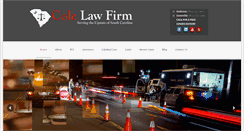 Desktop Screenshot of colelawfirmsc.com